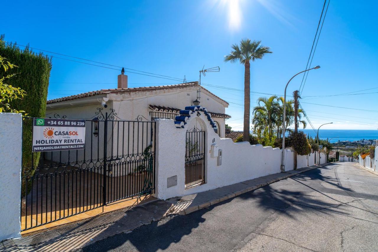 Villa Isabel Private Pool Casasol Nerja Buitenkant foto